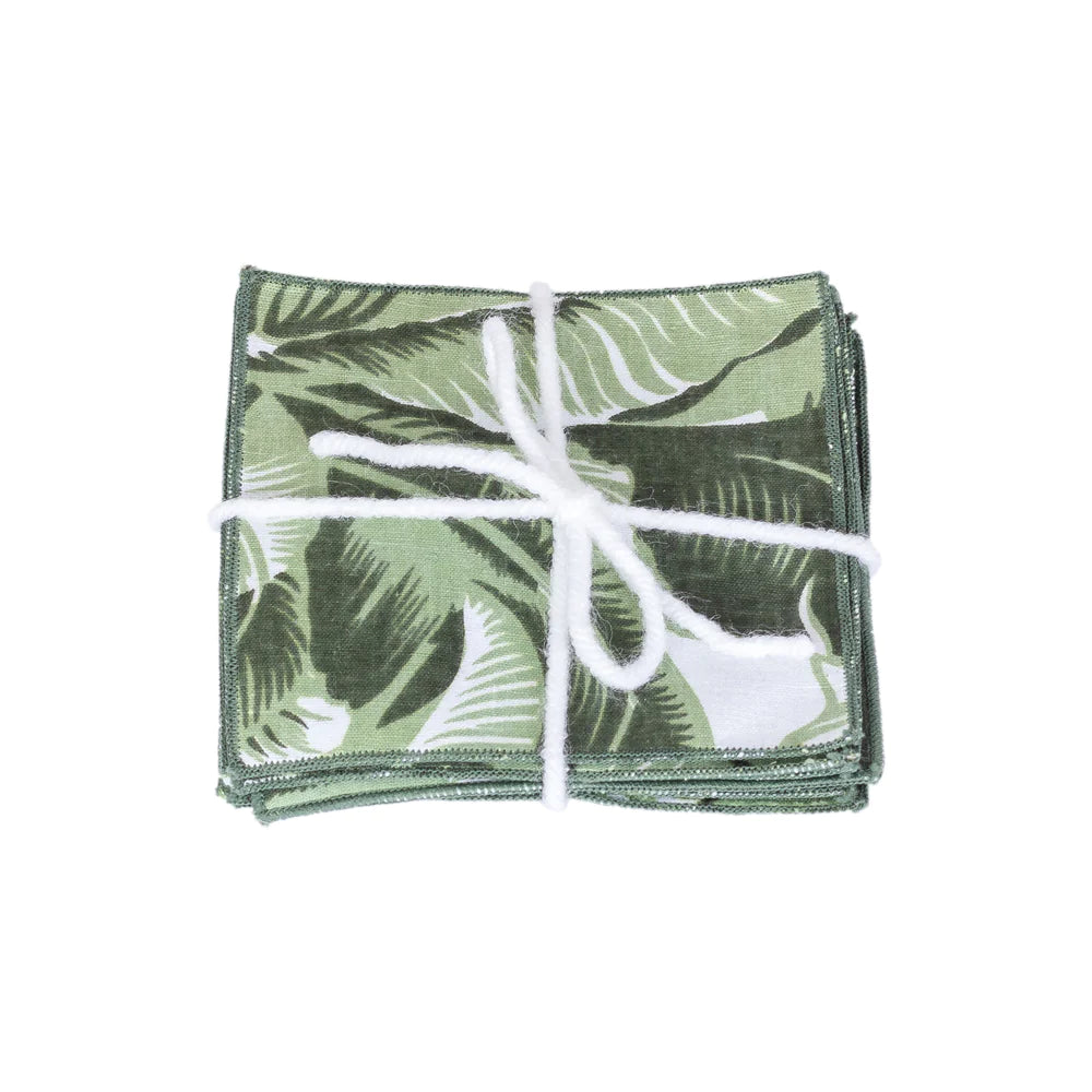 Conjunto de Base para copos Banana Leaf