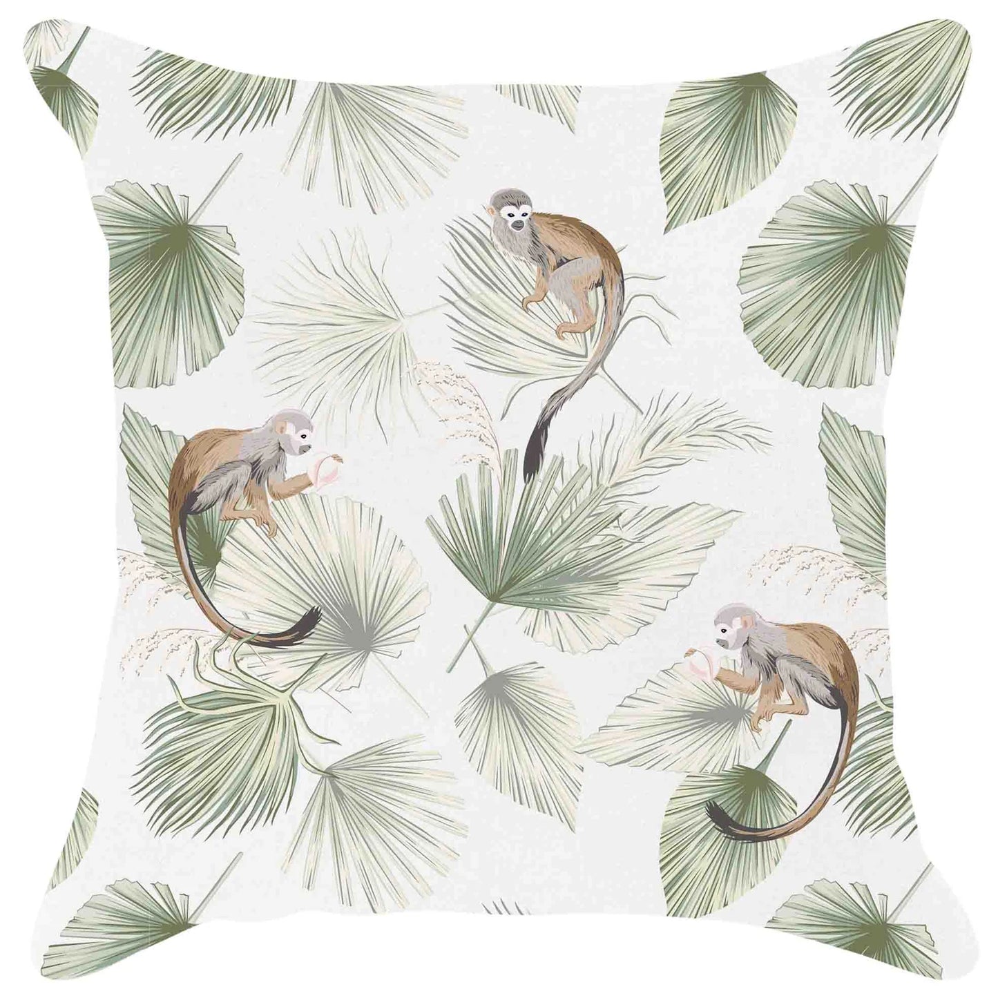 Capa de Almofada Curious Monkey
