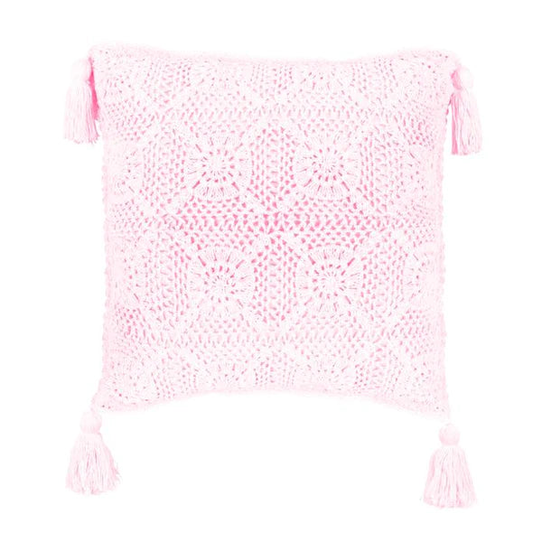 Capa de Almofada Crochet